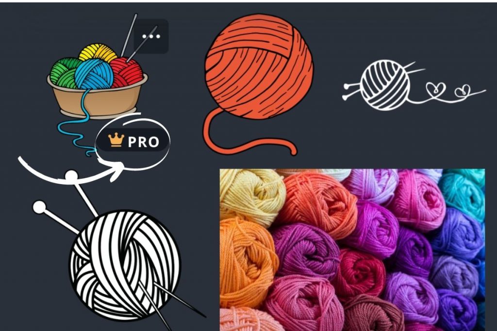 pro canva asset for crochet planner